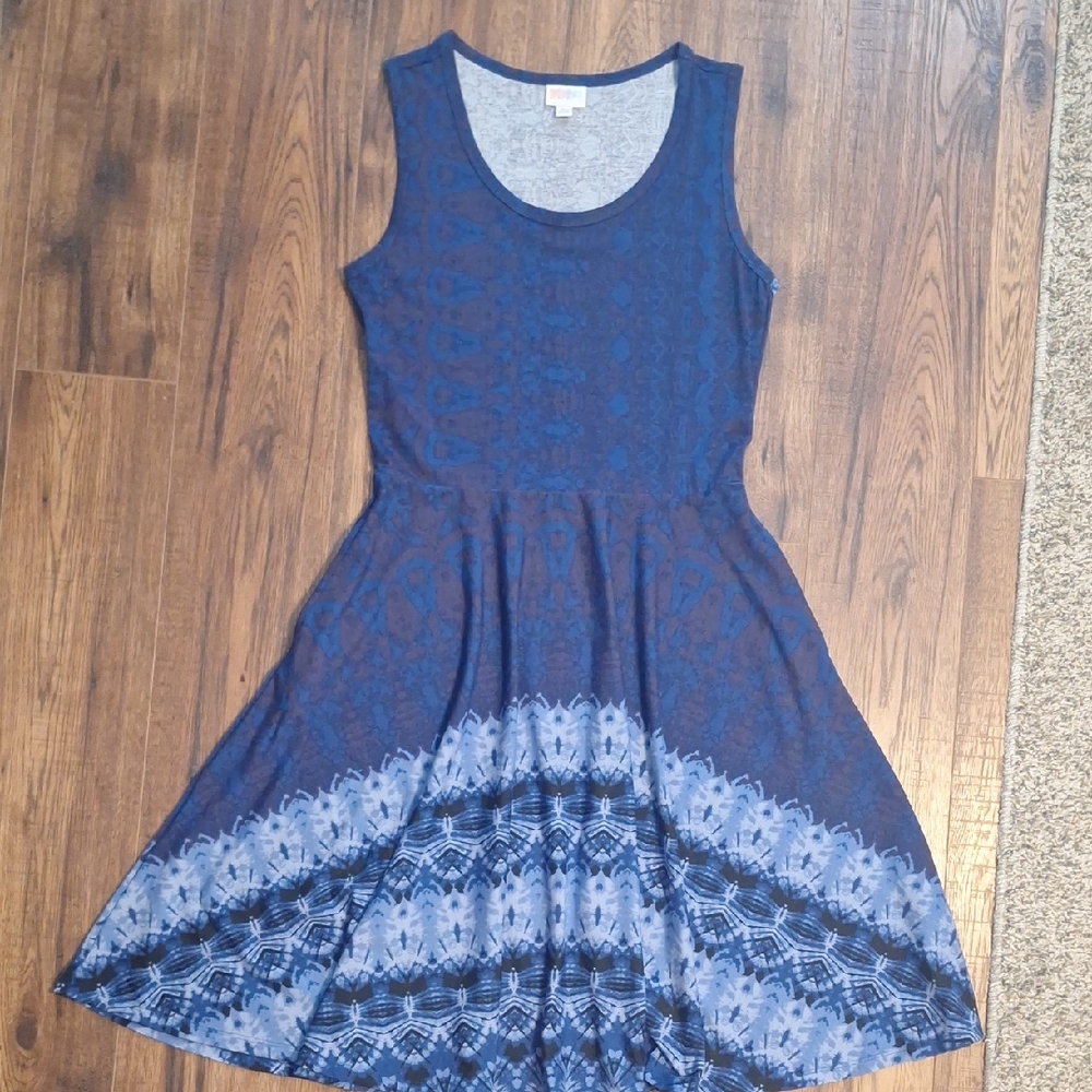 LuLaRoe Nikki Dress Sz L
